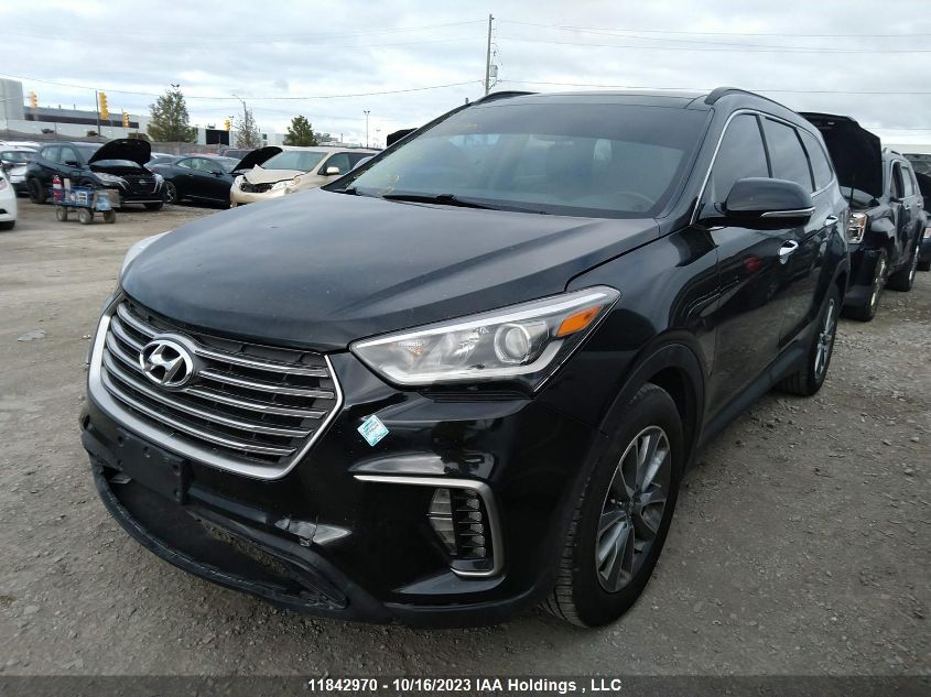 2017 Hyundai Santa Fe VIN: KM8SNDHF3HU229489 Lot: 11842970