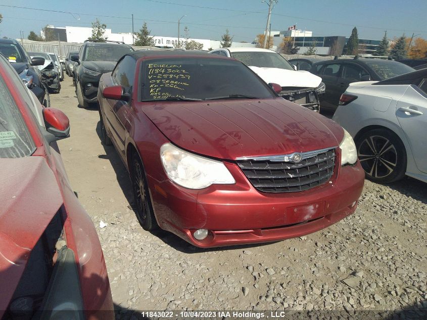 2008 Chrysler Sebring Touring VIN: 1C3LC55RX8N258439 Lot: 11843022