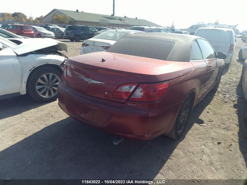 2008 Chrysler Sebring Touring VIN: 1C3LC55RX8N258439 Lot: 11843022