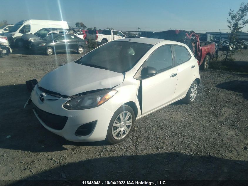 2012 Mazda Mazda2 VIN: JM1DE1KYXC0140444 Lot: 11843048