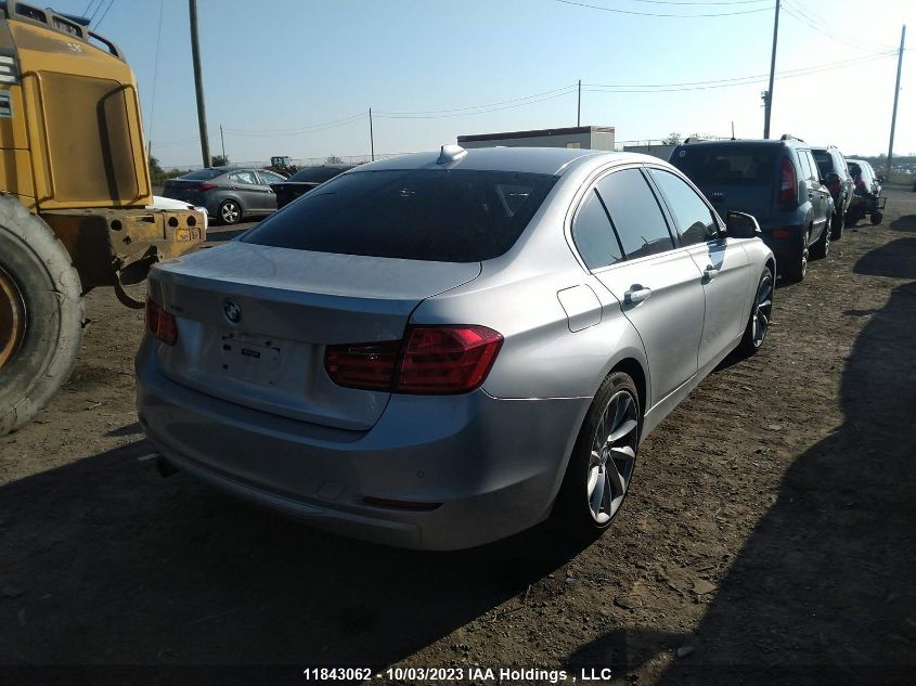 2014 BMW 3 Series 320I xDrive VIN: WBA3C3C52EF986677 Lot: 11843062