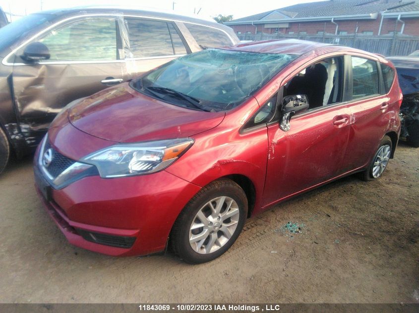 2017 Nissan Versa Note S/Sv/Sr/Sl VIN: 3N1CE2CP3HL364756 Lot: 11843069