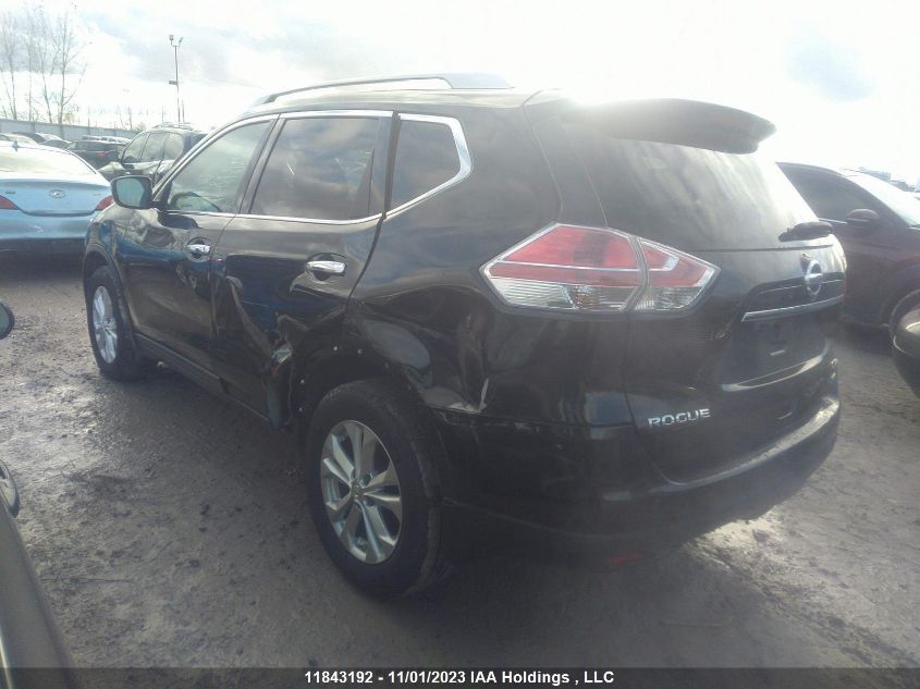 2015 Nissan Rogue S/Sl/Sv VIN: 5N1AT2MV2FC837266 Lot: 11843192