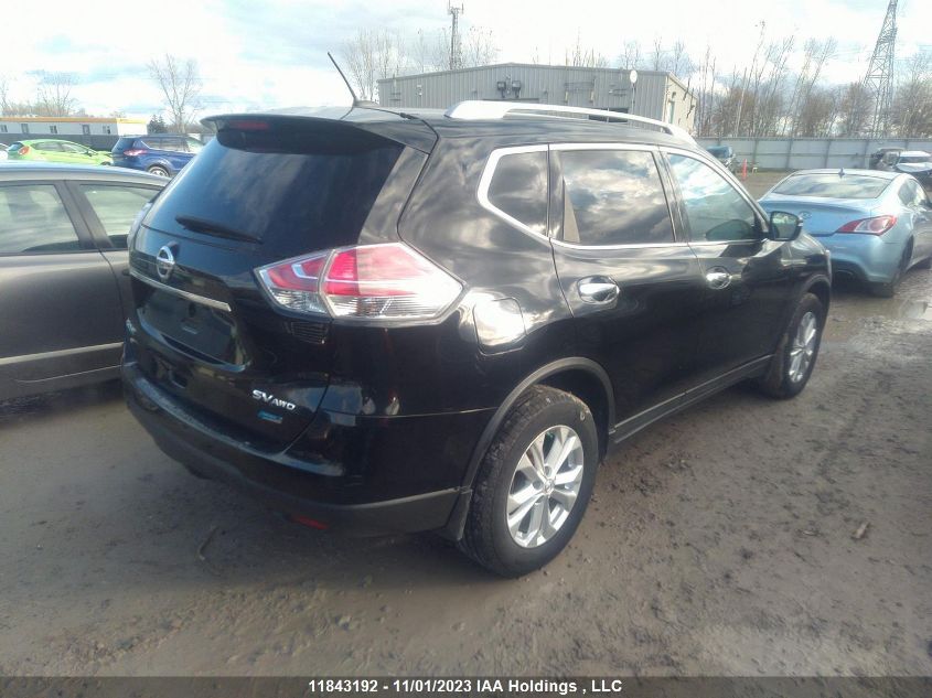 2015 Nissan Rogue S/Sl/Sv VIN: 5N1AT2MV2FC837266 Lot: 11843192