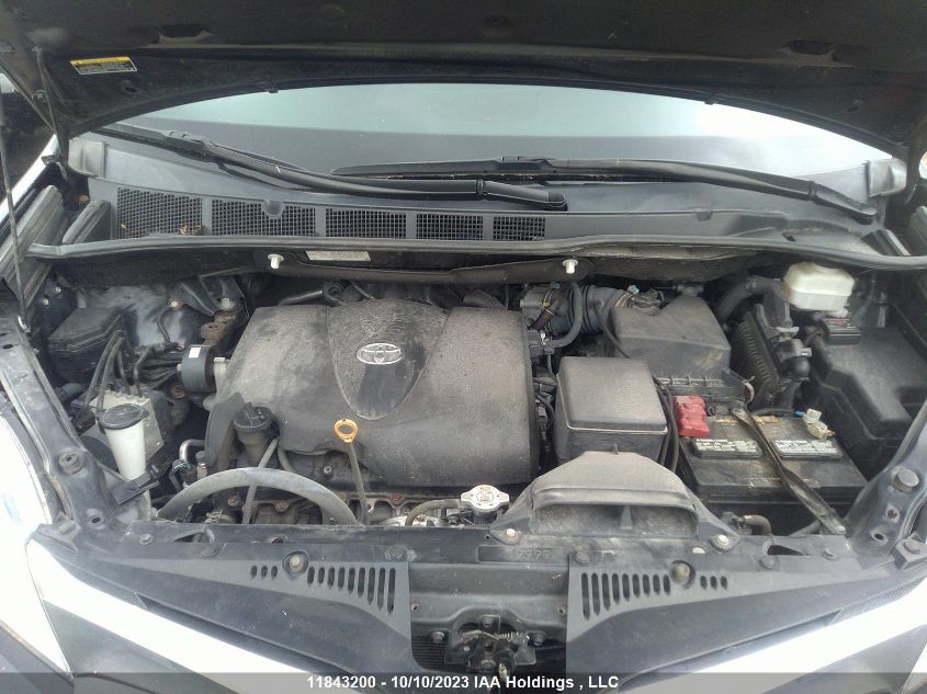 2019 Toyota Sienna Le VIN: 5TDKZ3DC4KS006954 Lot: 11843200