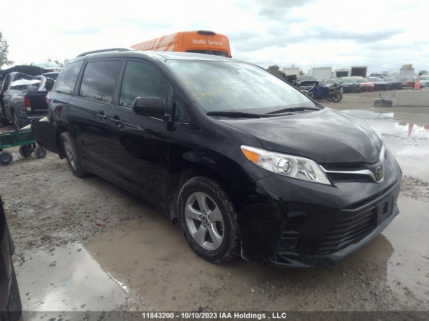 2019 Toyota Sienna Le VIN: 5TDKZ3DC4KS006954 Lot: 11843200