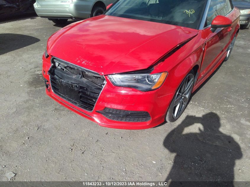 2015 Audi A3 VIN: WAUYFTFF7F1062381 Lot: 11843233