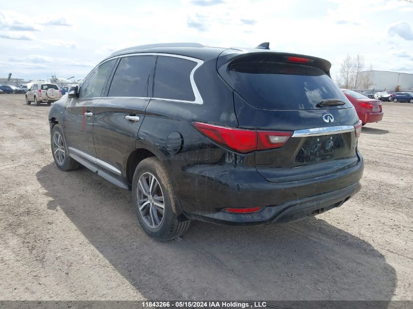 2019 Infiniti Qx60 Pure VIN: 5N1DL0MM0KC508018 Lot: 11843266