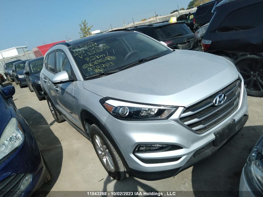 2018 Hyundai Tucson Se VIN: KM8J3CA40JU823290 Lot: 11843268