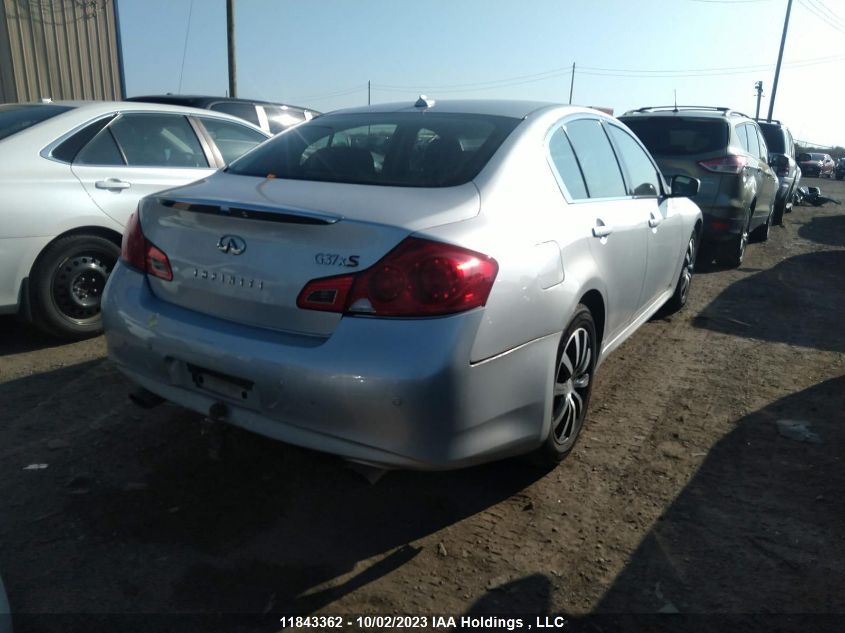 2011 Infiniti G37 Sedan X VIN: JN1CV6AR7BM405642 Lot: 11843362