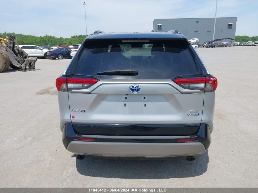 2022 Toyota Rav4 Hybrid Xse VIN: 2T35WRFV0NW132089 Lot: 11843412