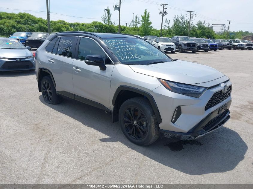 2022 Toyota Rav4 Hybrid Xse VIN: 2T35WRFV0NW132089 Lot: 11843412