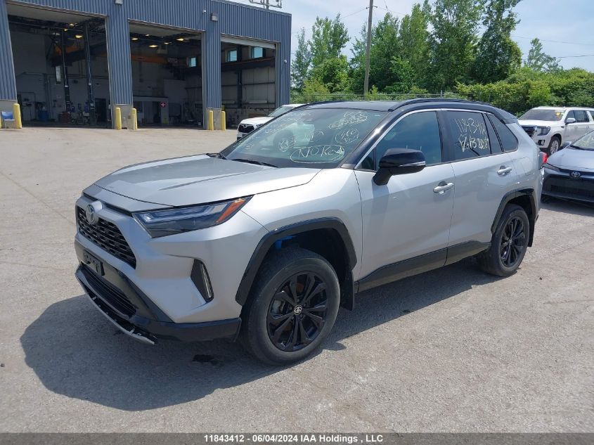 2022 Toyota Rav4 Hybrid Xse VIN: 2T35WRFV0NW132089 Lot: 11843412