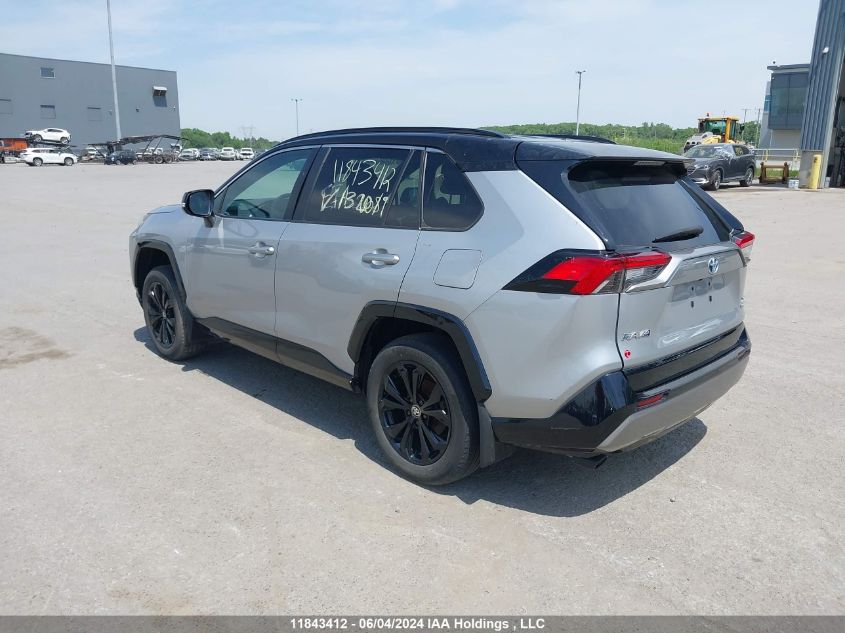 2022 Toyota Rav4 Hybrid Xse VIN: 2T35WRFV0NW132089 Lot: 11843412