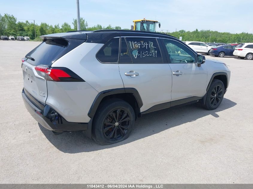 2022 Toyota Rav4 Hybrid Xse VIN: 2T35WRFV0NW132089 Lot: 11843412