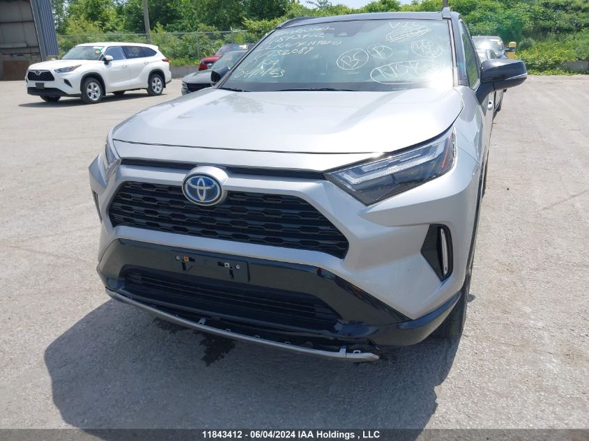 2022 Toyota Rav4 Hybrid Xse VIN: 2T35WRFV0NW132089 Lot: 11843412