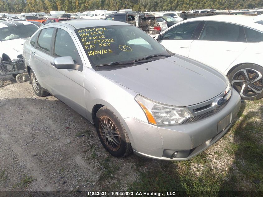 2010 Ford Focus VIN: 1FAHP3FN5AW297712 Lot: 11843531