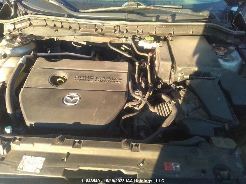 2010 Mazda Mazda3 Gs/Gt VIN: JM1BL1H52A1261227 Lot: 11843549