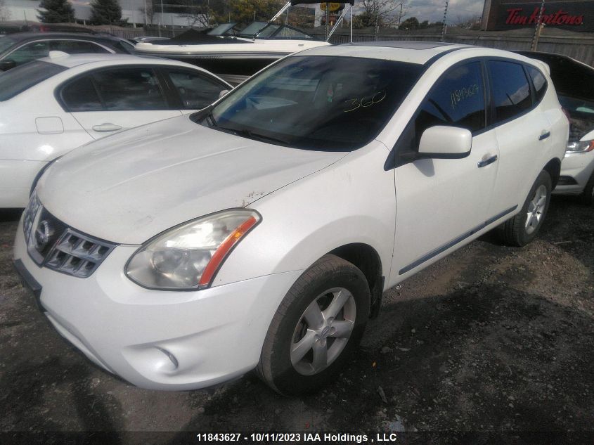 2013 Nissan Rogue VIN: JN8AS5MT5DW017836 Lot: 11843627