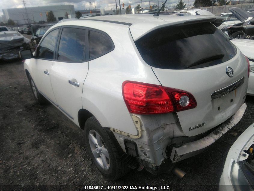 2013 Nissan Rogue VIN: JN8AS5MT5DW017836 Lot: 11843627