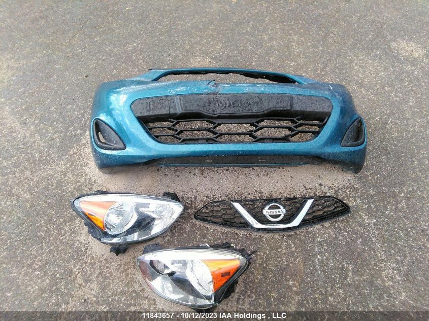 2015 Nissan Micra S/Sv/Sr VIN: 3N1CK3CP5FL231363 Lot: 11843657