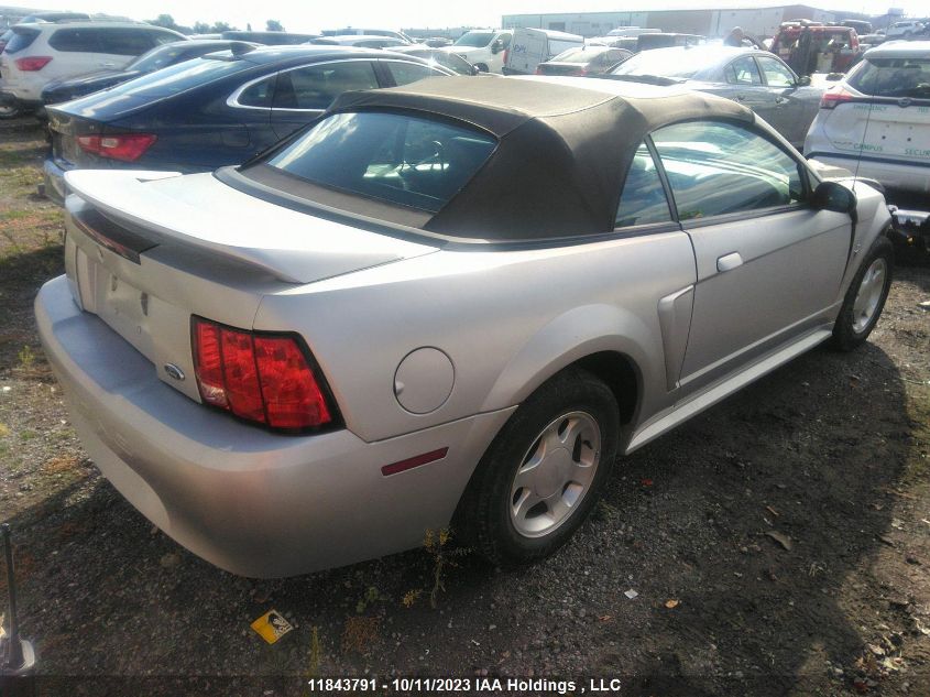 2000 Ford Mustang VIN: 1FAFP4449YF228197 Lot: 11843791