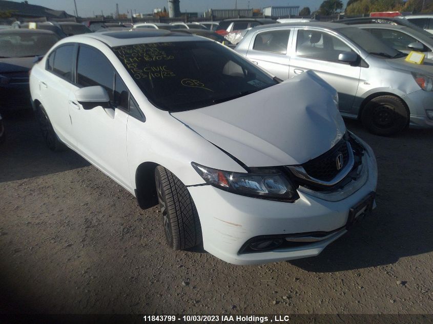 2015 Honda Civic Sedan Touring VIN: 2HGFB2F71FH012328 Lot: 11843799