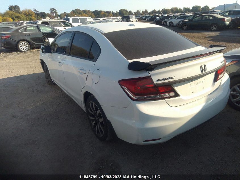 2015 Honda Civic Sedan Touring VIN: 2HGFB2F71FH012328 Lot: 11843799