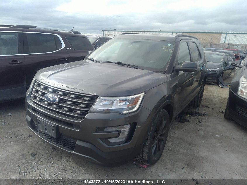 2017 Ford Explorer Xlt VIN: 1FM5K8D80HGD28466 Lot: 11843872