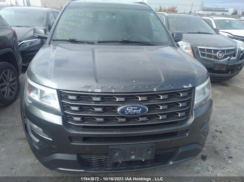 2017 Ford Explorer Xlt VIN: 1FM5K8D80HGD28466 Lot: 11843872