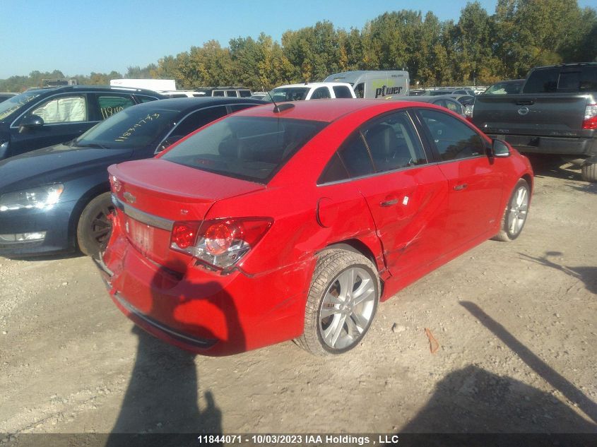 2016 Chevrolet Cruze Limited Lt VIN: 1G1PF5SB6G7159267 Lot: 11844071