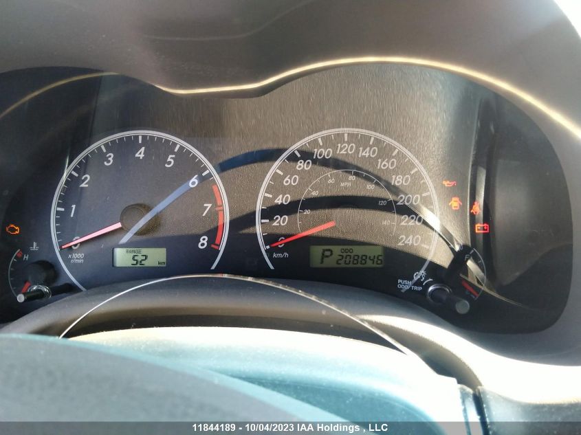 2009 Toyota Corolla VIN: 2T1BU40E09C184049 Lot: 11844189