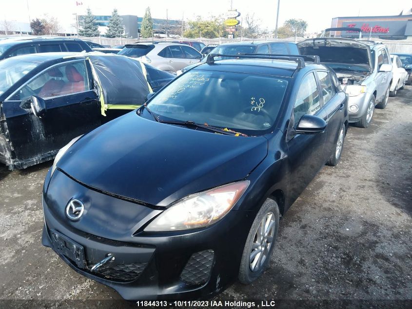 2012 Mazda Mazda3 Gx VIN: JM1BL1KF2C1571673 Lot: 11844313