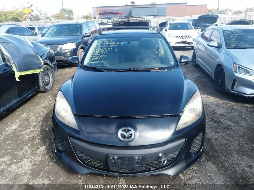 2012 Mazda Mazda3 Gx VIN: JM1BL1KF2C1571673 Lot: 11844313