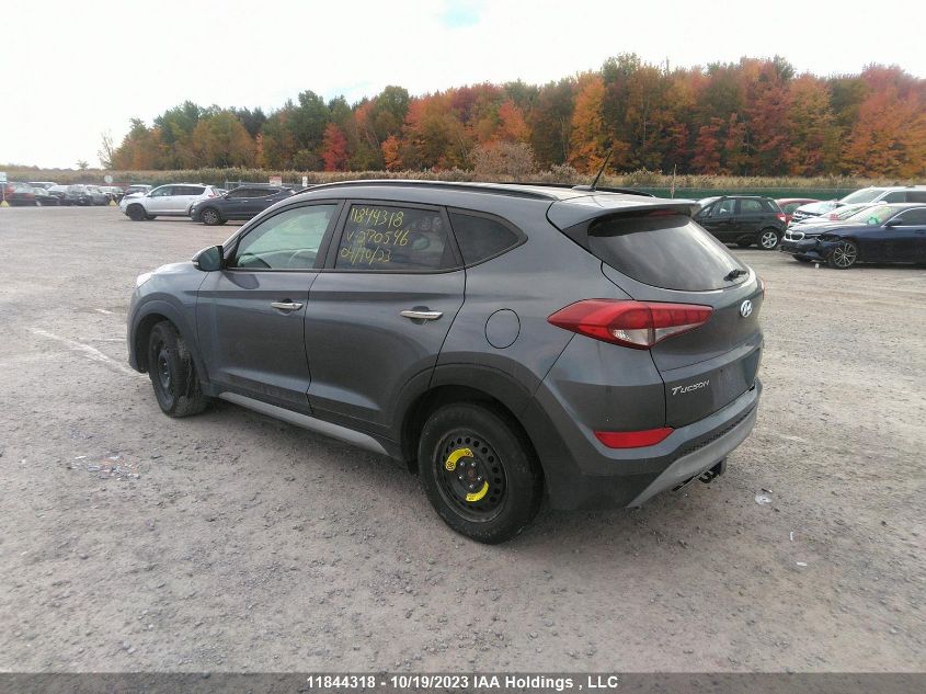 2017 Hyundai Tucson Se VIN: KM8J3CA23HU270546 Lot: 50028784