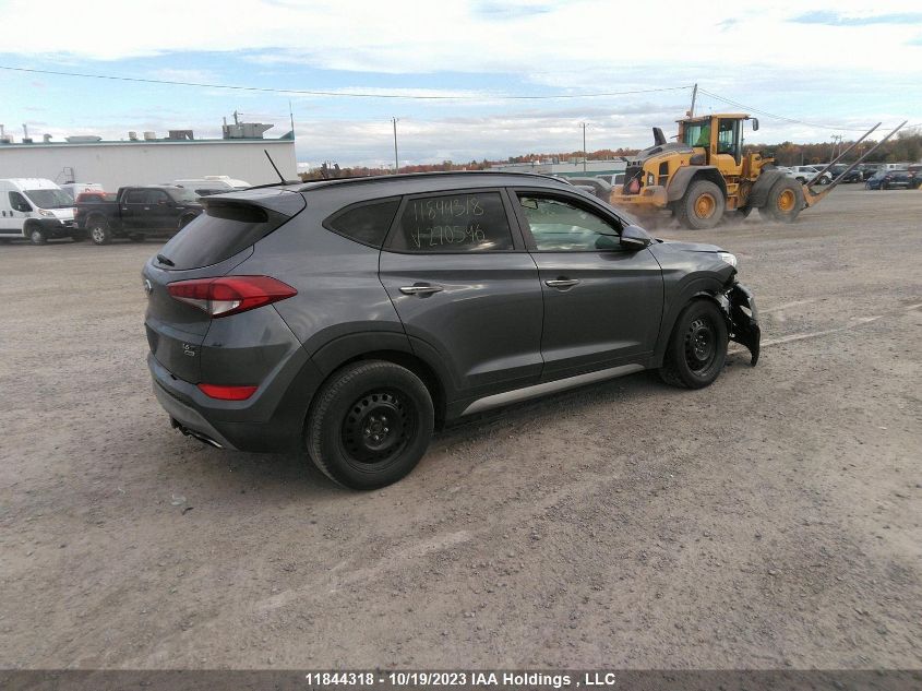 2017 Hyundai Tucson Se VIN: KM8J3CA23HU270546 Lot: 50028784