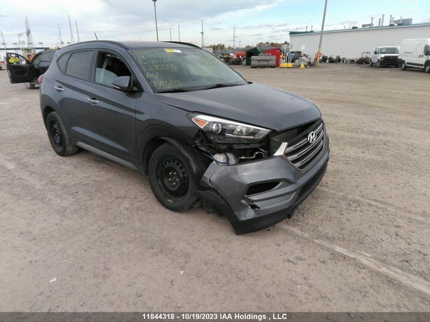 2017 Hyundai Tucson Se VIN: KM8J3CA23HU270546 Lot: 50028784