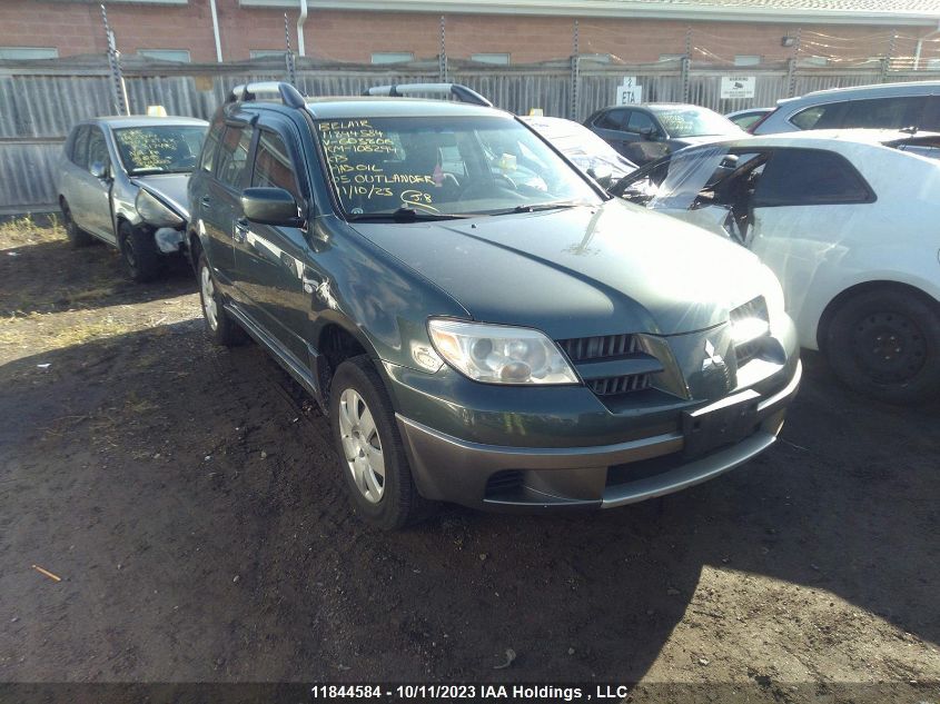 2005 Mitsubishi Outlander VIN: JA4LX31F15U603806 Lot: 11844584