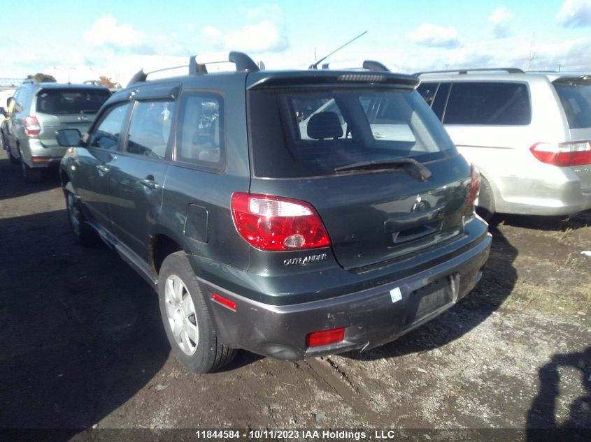 2005 Mitsubishi Outlander VIN: JA4LX31F15U603806 Lot: 11844584