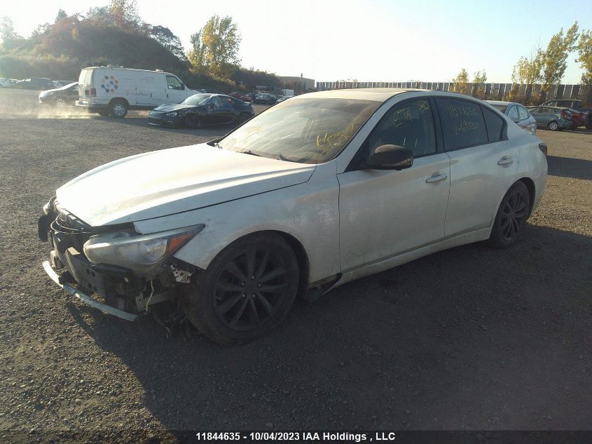 2014 Infiniti Q50 Premium/Sport VIN: JN1BV7AR1EM695804 Lot: 11844635