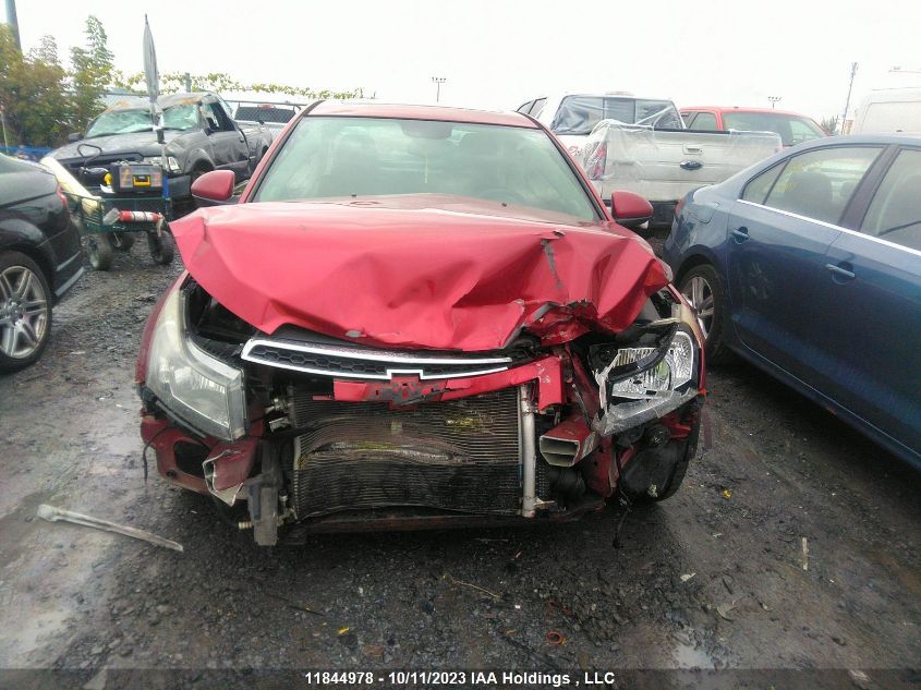 2012 Chevrolet Cruze VIN: 1G1PH5SC1C7376500 Lot: 11844978