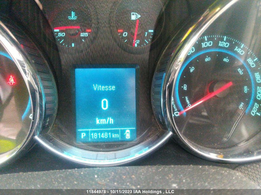 2012 Chevrolet Cruze VIN: 1G1PH5SC1C7376500 Lot: 11844978