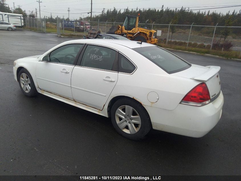 2011 Chevrolet Impala Ls VIN: 2G1WA5EK5B1133044 Lot: 11845281