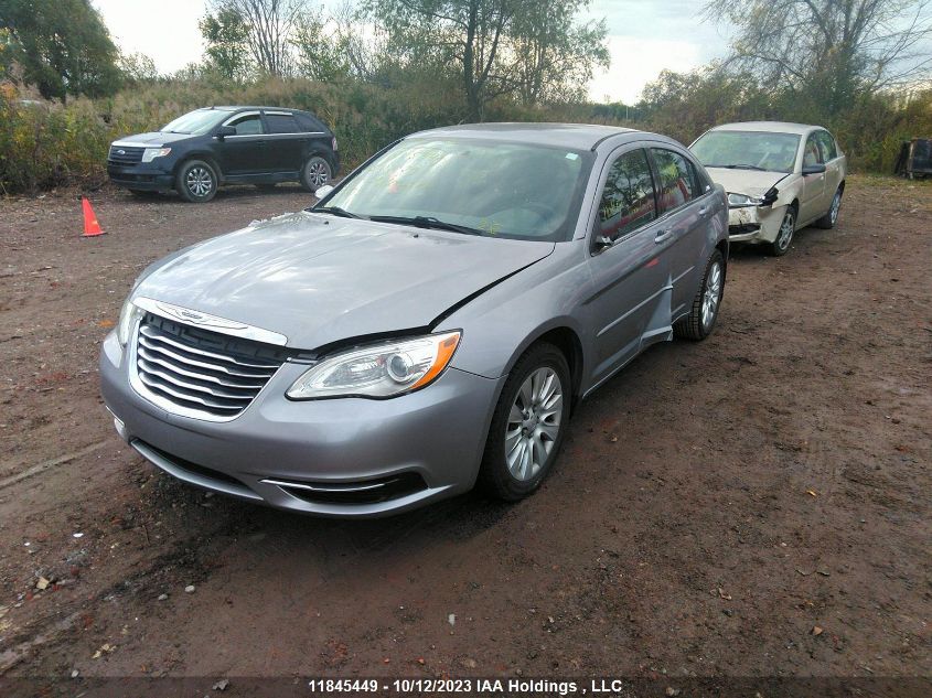 2013 Chrysler 200 Lx VIN: 1C3CCBABXDN543109 Lot: 11845449