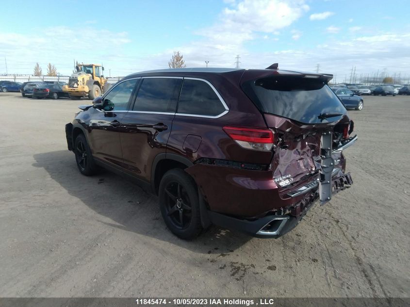 2019 Toyota Highlander Xle VIN: 5TDJZRFH6KS728854 Lot: 11845474