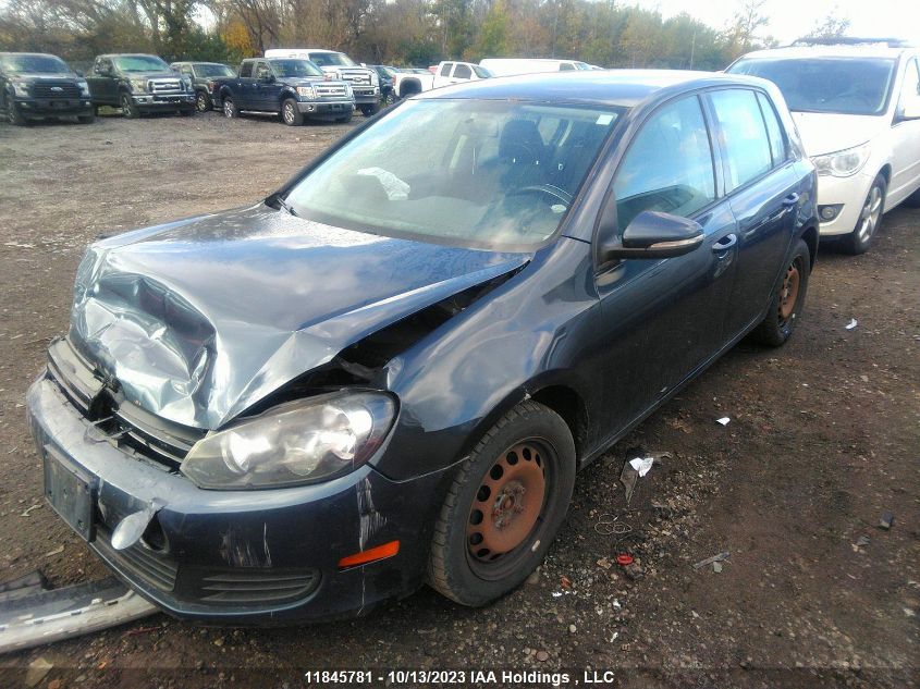 2011 Volkswagen Golf Trendline/Comfortline VIN: WVWDA7AJ1BW193449 Lot: 11845781