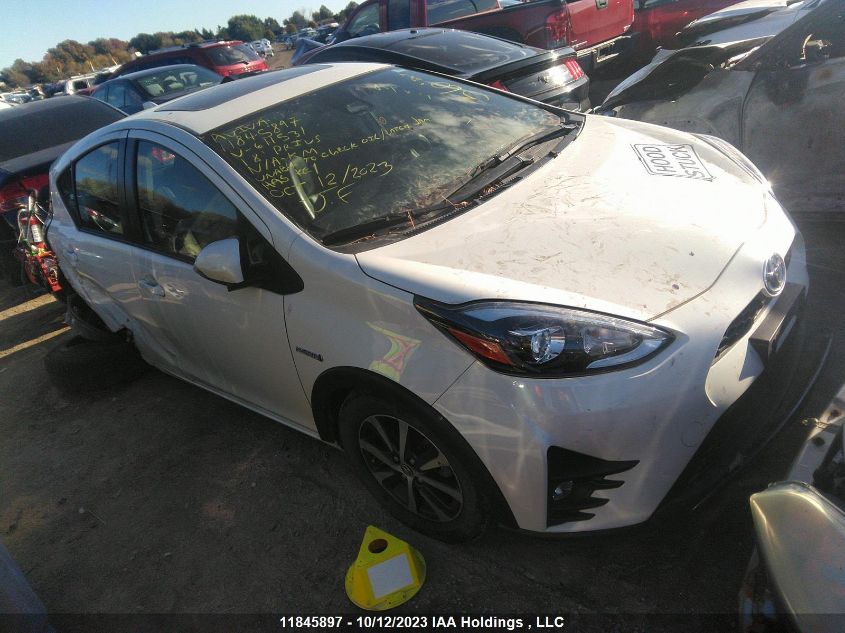 2018 Toyota Prius C VIN: JTDKDTB33J1611531 Lot: 11845897