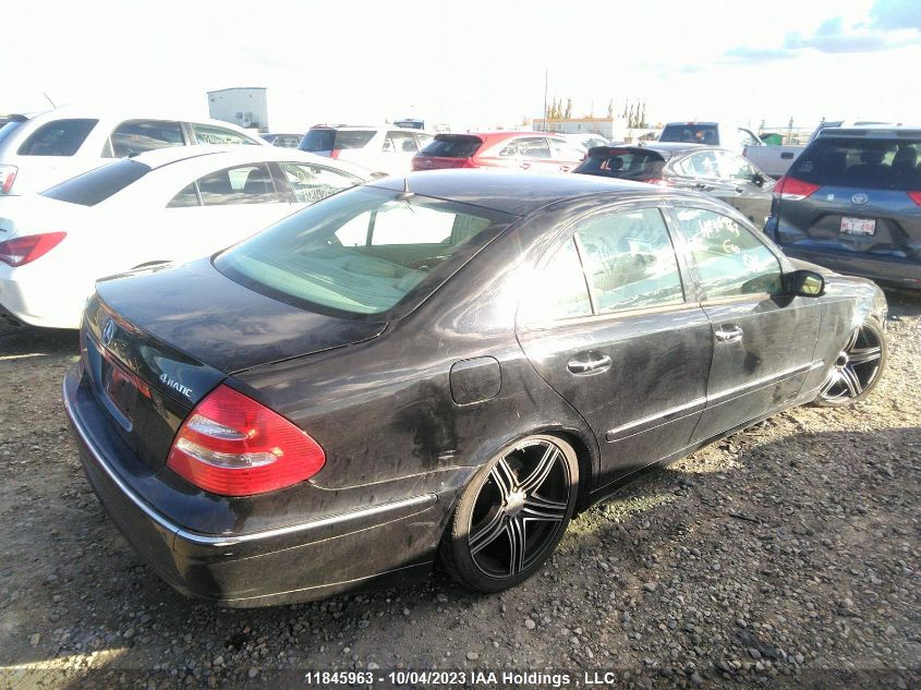 2006 Mercedes-Benz E-Class 5.0L 4Matic VIN: WDBUF83J16X202783 Lot: 11845963