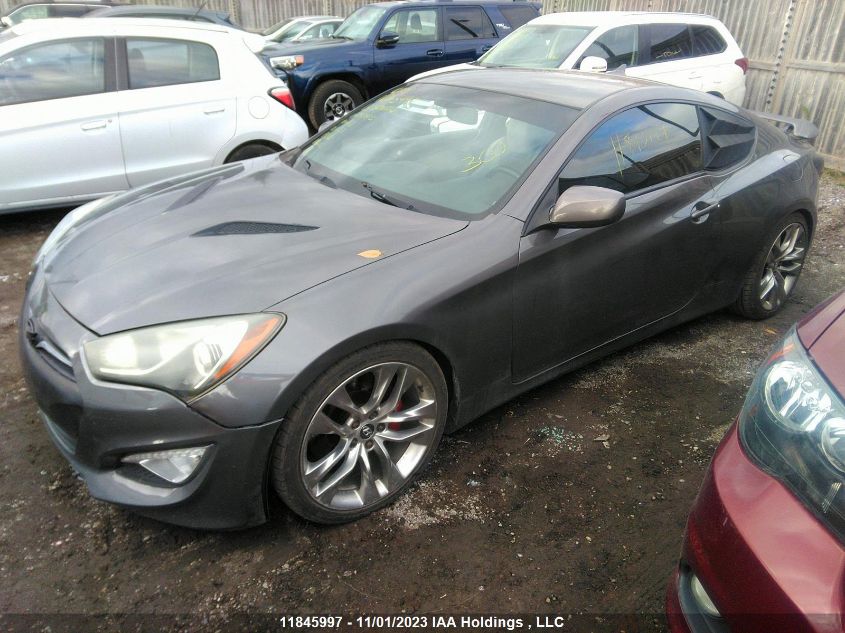 2013 Hyundai Genesis Coupe R-Spec VIN: KMHHT6KD0DU093903 Lot: 11845997