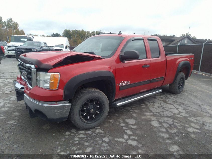 2009 GMC Sierra 1500 Wt/Sle/Sl VIN: 1GTEK19C49Z106270 Lot: 11846163